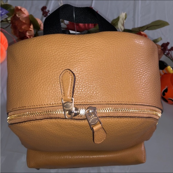 Coach Charlie Backpack in Light Saddle/Gold - Picture 6 of 11